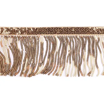 Flitrové třásně / prýmek šíře 10 cm