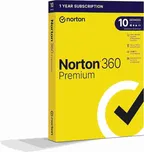 NORTON 360 PREMIUM 75GB +VPN 1 uživatel pro 10 zařízení na 1 rok BOX