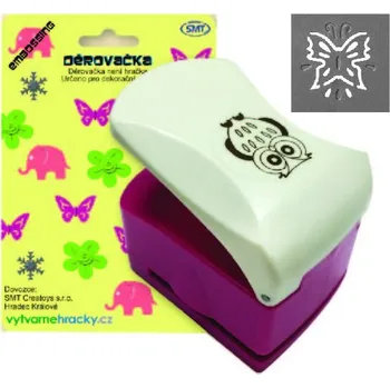 Děrovačka Děrovačka s embosing efektem - motýl - EO32/33