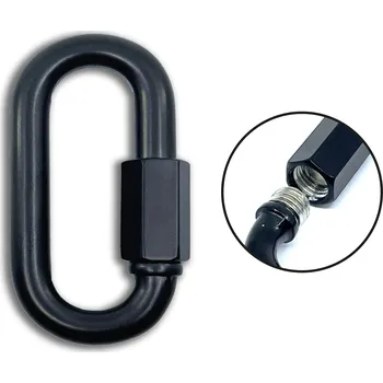 karabina EU SELECT Karabina s maticí černá 10mm 10 mm