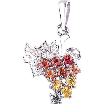 Přívěsek safír - zlatý přívěsek (U4-1291)