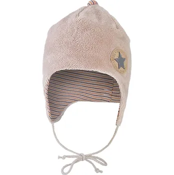 Čepice Little Angel Čepice MAZLÍK BAMBUS Outlast® - latte Velikost: 2 | 39-41 cm