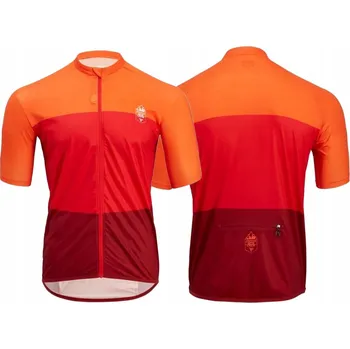cyklistický dres Cyklistický dres Silvini L oranžový