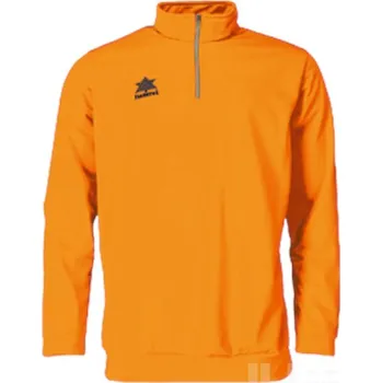 Pánská mikina Mikina LUANVI POL, barva 0194 zářivě oranžová, velikost 2XL