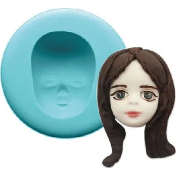 Silikonová formička hlava 3,3cm - Cakesicq