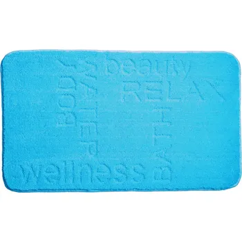 Koupelnová předložka LineaDue Předložka koupelnová Feeling 50x80 cm, tyrkysová