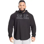 Gasp LONG SLEEVE THERMAL HOODIE BLACK/BLACK – mikina Gasp černá Velikost: XL