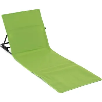 Zahradní lehátko Skládací lehátko k vodě s nastavitelným opěradlem, zelené