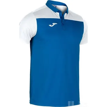 Polokošile JOMA HOBBY II, barva modrá - bílá, velikost S