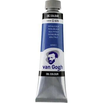 Olejová barva Olejová barva Van Gogh 40 ml - 570 Phthalo Blue