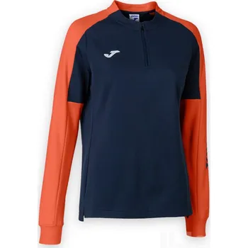Dámská mikina Dámská mikina JOMA ECO-CHAMPIONSHIP, barva tmavě modrá - korálová, velikost M
