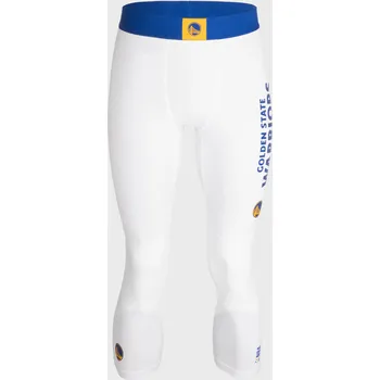 Dámské legíny TARMAK 3/4 basketbalové legíny NBA Golden State Warriors 500 XS