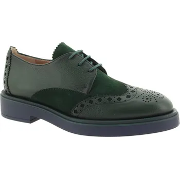 Dámská obuv HISPANITAS Dámské zelené kožené mokasíny HI243519-FOREST-245 Velikost 39