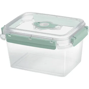 Dóza na potraviny Tontarelli Dóza na potraviny FRESH SYSTEM 1,5 l obdélník, s ventilem transparent/zelená 9042858ABK 9042858ABK