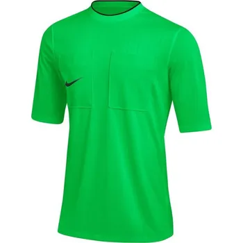 Pánská košile Rozhodcovská košile NIKE Dri-FIT pánská krátký rukáv zelená, S (173 cm) i476_43738100