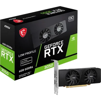 Grafická karta MSI GeForce RTX 3050 LP 6G OC