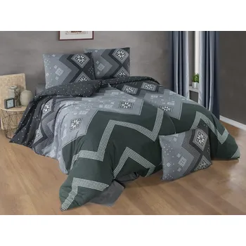 Povlak na dekorativní polštářek Brotex Povlak flanel Scandinavia green Rozměr: 30x40