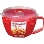 Sistema Miska na těstoviny do mikrovlnné trouby 940 ml červená
