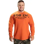 Gasp THERMAL GYM SWEATER FLAME – mikina Gasp oranžová Velikost: L