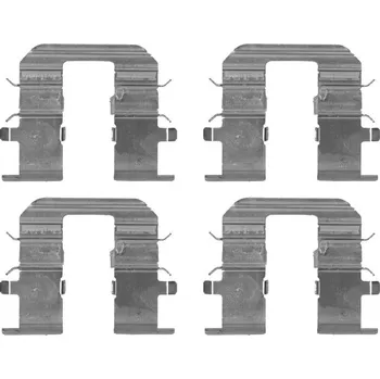 Brzdový systém Sada příslušenství, obložení kotoučové brzdy BOSCH 1 987 474 467