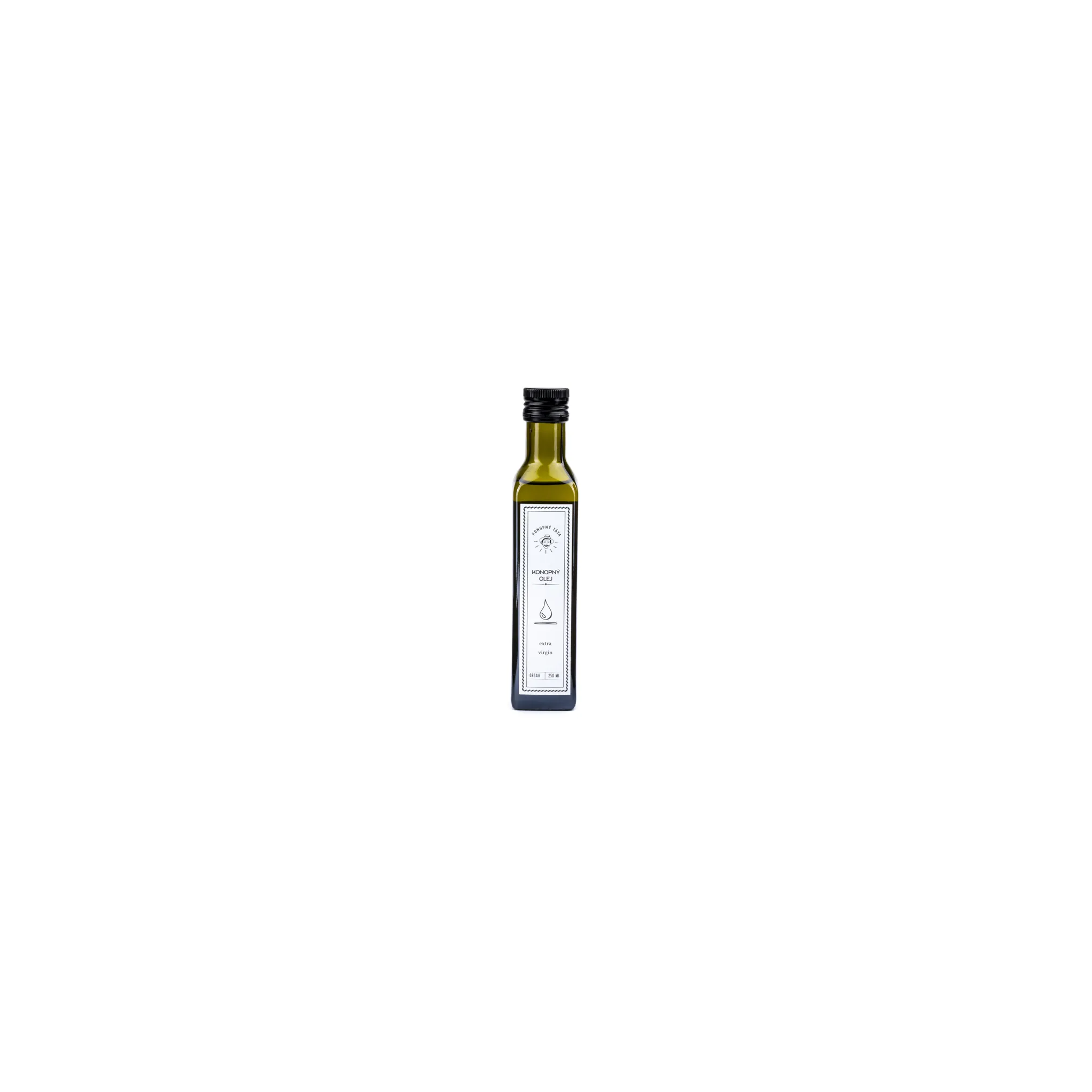 Fotografie 2 - Rostlinný olej Konopný táta Konopný olej 250 ml