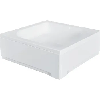 Sprchová vanička Vanička ARES sprchová 90x90x16,5 cm čtvercová sanitární akrylát bílá včetně nožiček VANKARES90