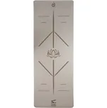 Yoga podložka SHARP SHAPE PU YOGA MAT UNI Šedá, Tmavě šedá