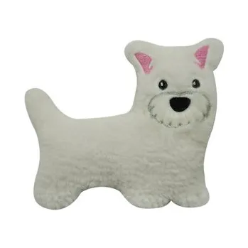 Polštář Nahřívací polštářek - Levandule a pšenice -pes Westie