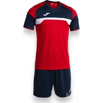 Míčový sport Sada dresů JOMA DANUBIO III, barva červená - tmavě modrá, velikost 3XS