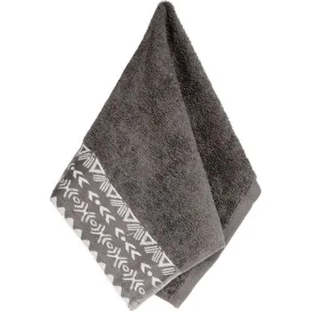 Ručník Bavlněný ručník Driada 30x50 cm tmavě šedý