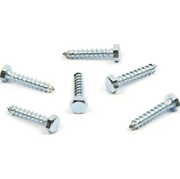 Vrut Vrut do dřeva DIN 571 16 x 200 ZB se šestihranou hlavou / balení 25 ks