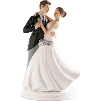 Figurka deKora Figurka na dort - nevěsta a ženich tančící