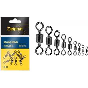 Delphin pevnostní obratlík A-01 Velikost: 3/0 Získejte slevu -5% za registraci v e-shopu