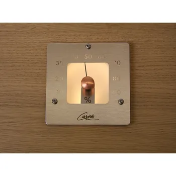 Cariitti vlhkoměr do sauny SQ - čtverec, 120x120 mm