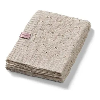 Příslušenství pro přepravu dětí Dětská bambusová deka 75 x 100 cm, cappuccino