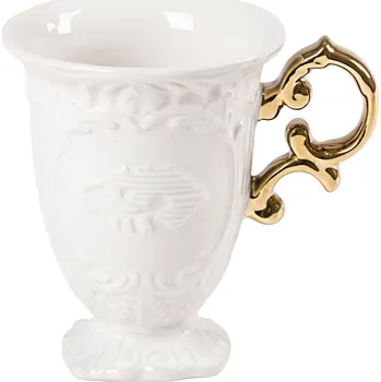 Hrnek I-WARES Seletti 11,5 cm zlatý