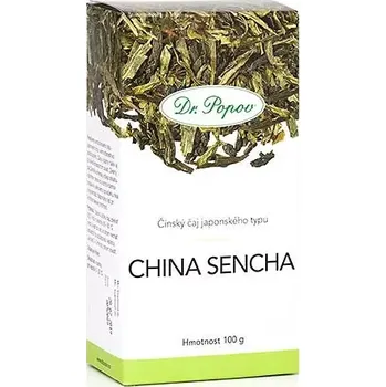 Čaj China Sencha, zelený čaj, 100 g (Čínský zelený čaj japonského typu, který dává vydatný nálev i po několikerém zalití)