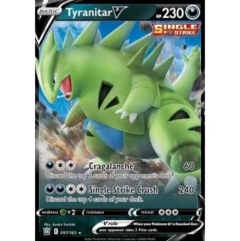 Karetní hra Pokémon BST 097/163 Tyranitar V - Battle Styles