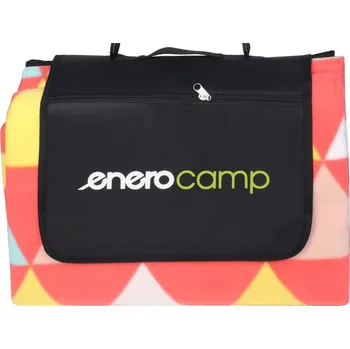 Pikniková deka Pikniková deka ENERO SPRING ORANGE s ALU potahem, 200x180 cm