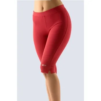 Dámské legíny Capri legíny Gina 95001P - Bavlna Červená M