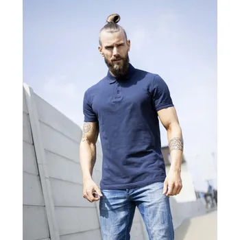 pracovní tričko ARDON Polokošile ZIDYN, pánská, krátký rukáv H13283/XL XL Modrá tmavá