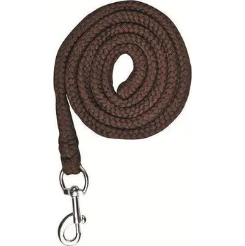 Jezdectví HKM Vodítko Stars HKM, 1,8 m, tmavě hnědé