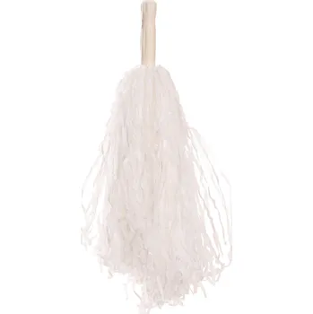 Karnevalový doplněk Pom-pomy - bílé