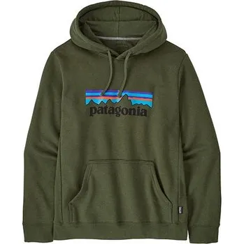 Pánská mikina Mikina PATAGONIA P-6 LOGO UPRISAL HOODY Uni velikost XL