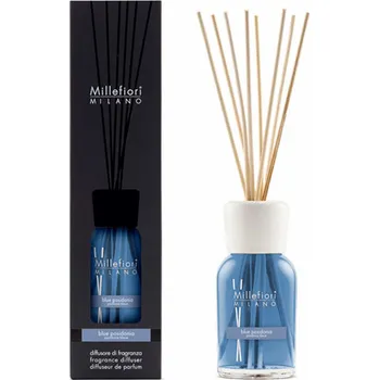 Vůně do bytu Skleněný difuzér Millefiori Milano, Modrá Posidonie, 500 ml