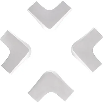 Dětská zábrana Zopa Gumová ochrana rohů White XL 4 ks