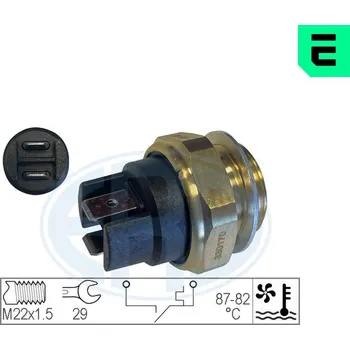 Klimatizace automobilu Teplotní spínač, větrák chladiče ERA 330170
