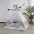 Dětský stan Aga4Kids Dětské teepee 150 x 150 x 150 cm