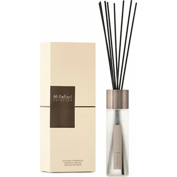 Aroma difuzér Skleněný difuzér Millefiori Milano, Selected, Kouřový bambus, 350 ml