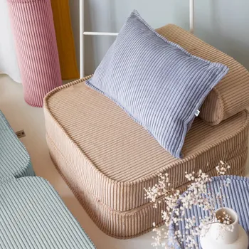 Příslušenství pro dětskou postel a kolébku WIGIWAMA Bubblegum Bolster Blueberry Blue